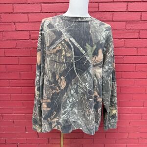 Vtg Mossy Oak Break Up Camo Sweatshirt‎ Mens Size 3XL Hunting Outdoors Gorpcore